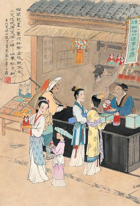 七夕节物风俗 七夕节物风俗