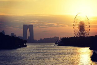 金鸡湖景区 金鸡湖景区