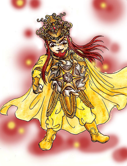 大金乌漫画形象 大金乌漫画形象