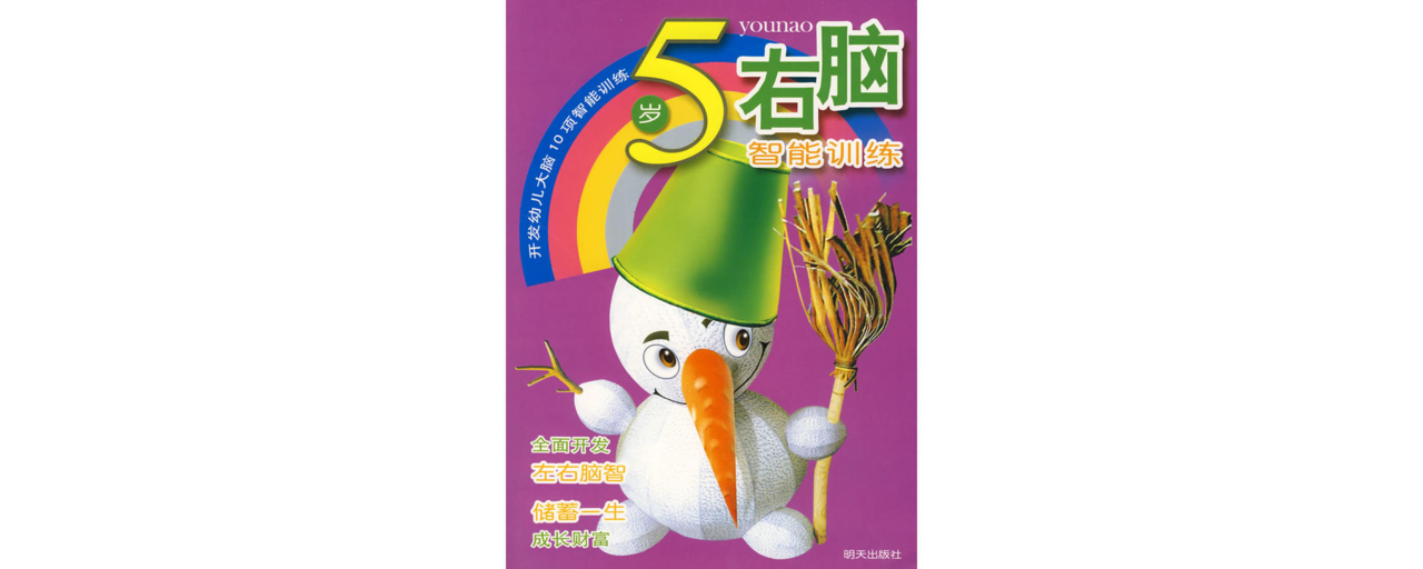 5岁右脑智慧型训练 5岁右脑智慧型训练