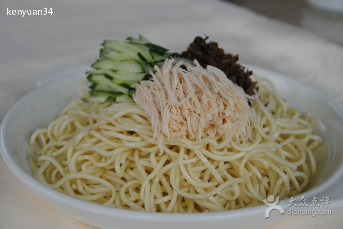 鸡丝凉麵