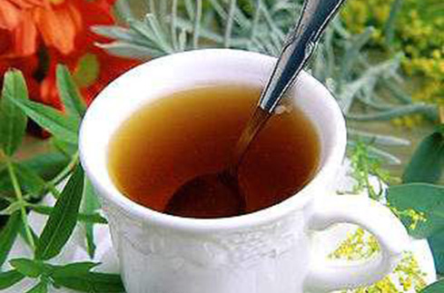 栀子红糖茶