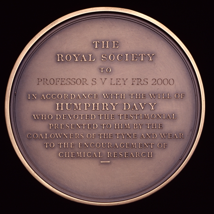 Davy Medal Back Davy Medal Back