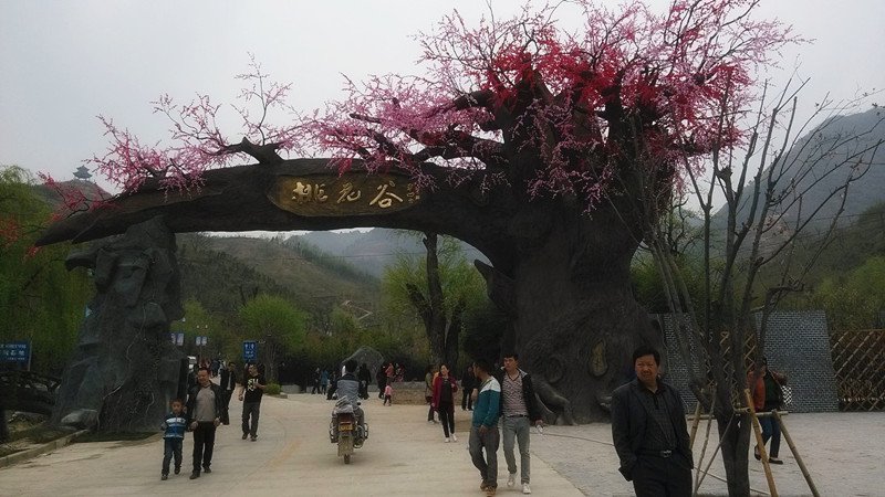丹凤县桃花谷风景区 丹凤县桃花谷风景区
