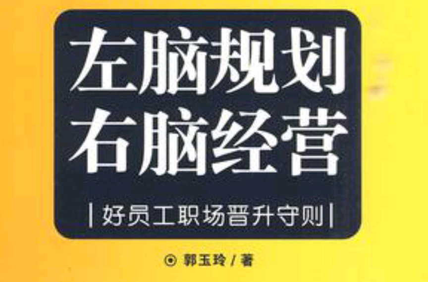 左脑规划右脑经营 左脑规划右脑经营