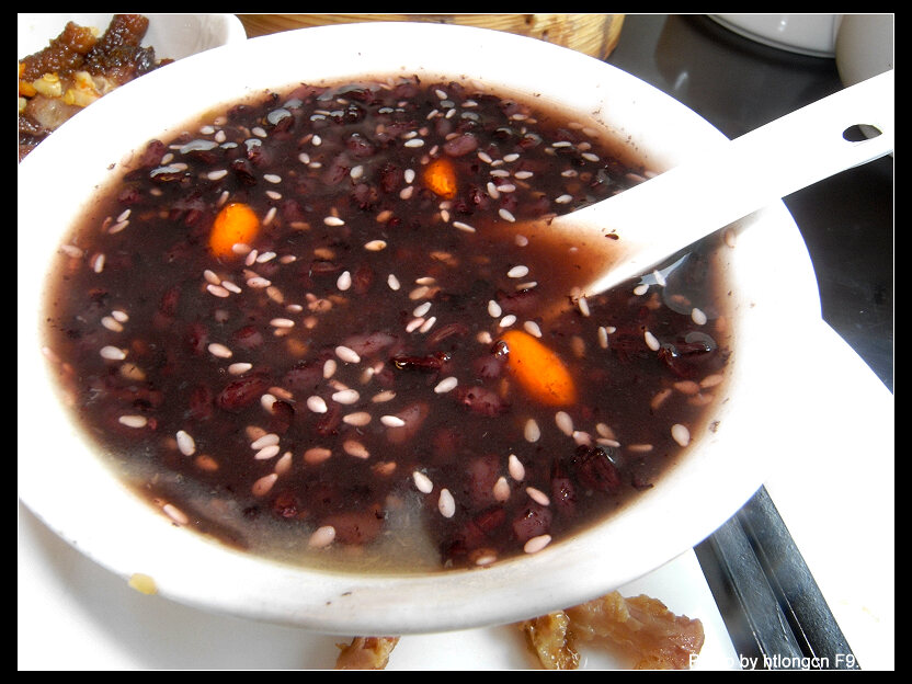 黑米粥 黑米粥