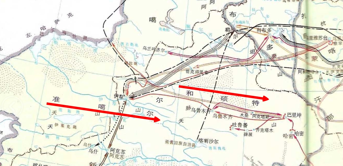 鄂齐尔图汗时期的天山和硕特部 鄂齐尔图汗时期的天山和硕特部