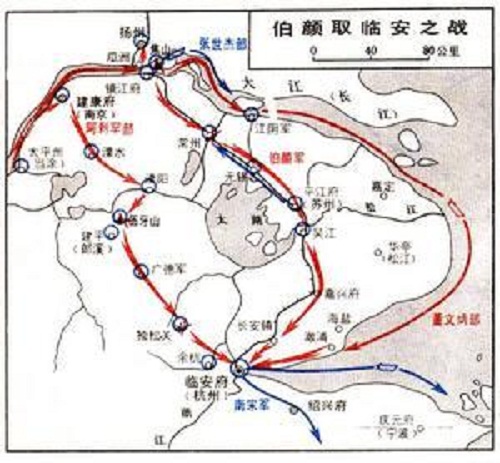 伯颜取临安之战 伯颜取临安之战