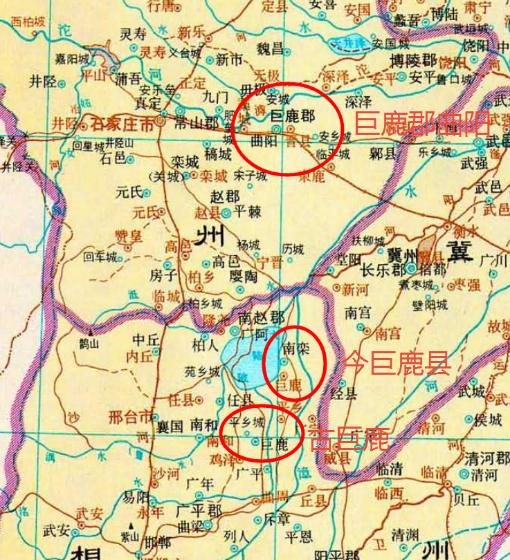北魏太和二十一年(497)地图 北魏太和二十一年(497)地图