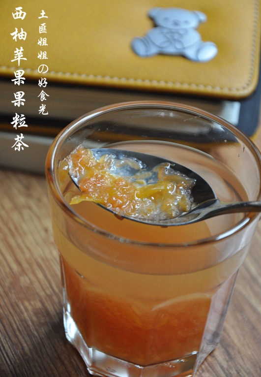 西柚苹果果粒茶