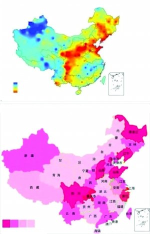 全国旱地分布 全国旱地分布