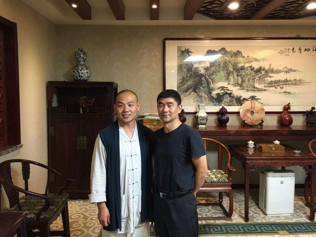 广如与航天英雄刘伯明
