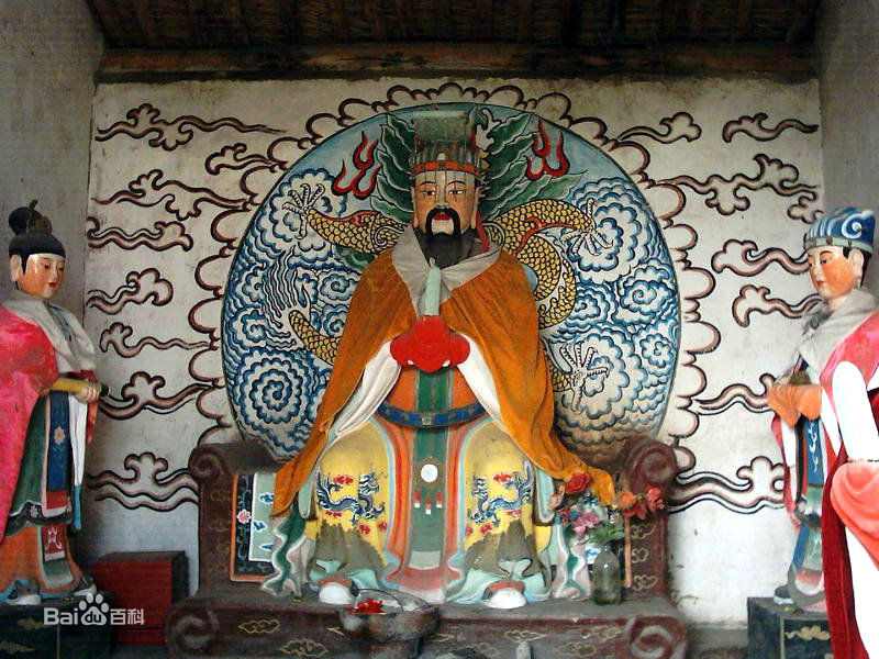 今人为文帝修建的小庙原景 今人为文帝修建的小庙原景