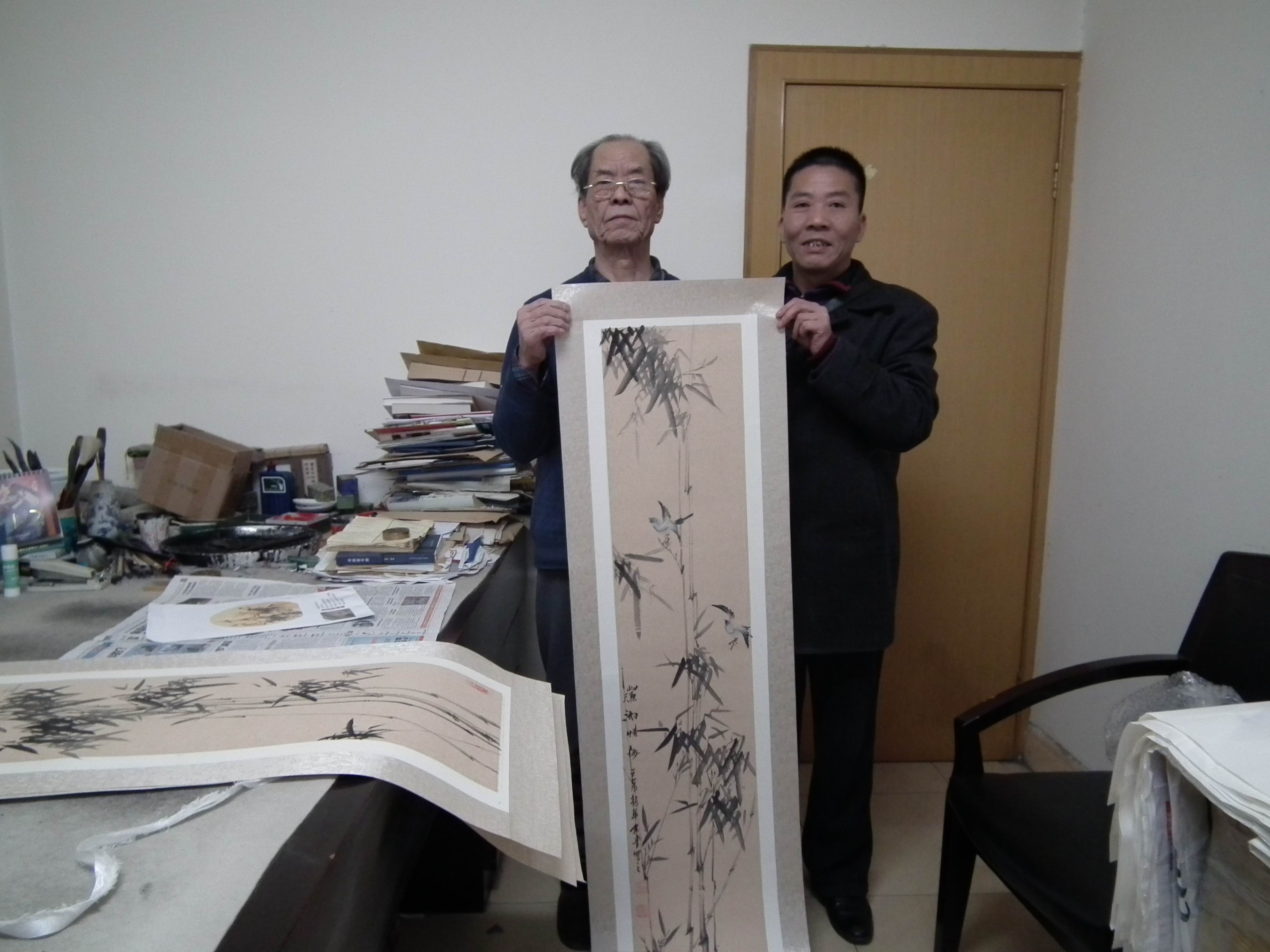 着名作家陈忠实老师收藏常青作品 着名作家陈忠实老师收藏常青作品
