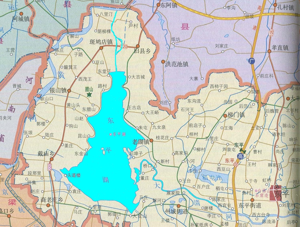 东平湖 东平湖