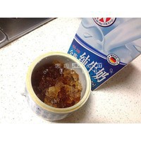 牛奶炖桃胶