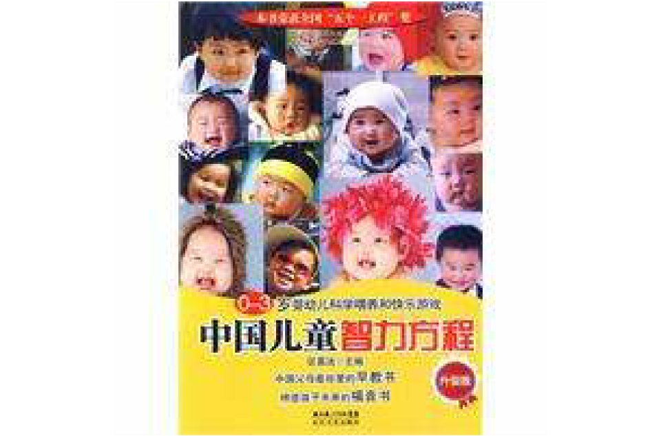 中国儿童智力方程(2010年中国妇女出版社出版的图书) 中国儿童智力方程(2010年中国妇女出版社出版的图书)