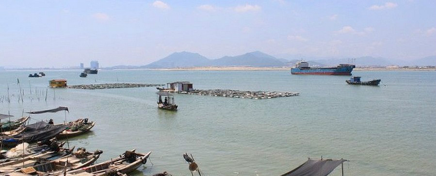 西溪入海处同安湾 西溪入海处同安湾