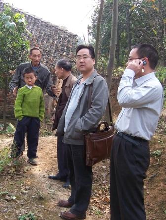 周波先生陪同考察 周波先生陪同考察