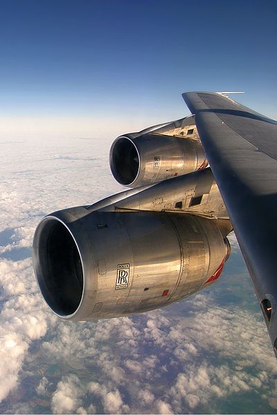 安装在澳洲航空的波音747-300上的RB211-524 安装在澳洲航空的波音747-300上的RB211-524