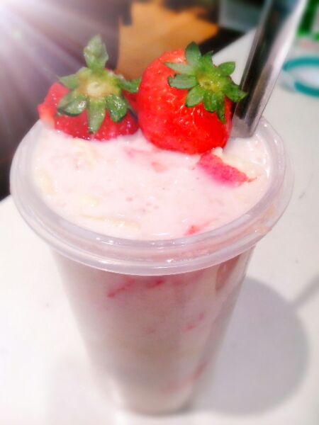 燕麦水果粥