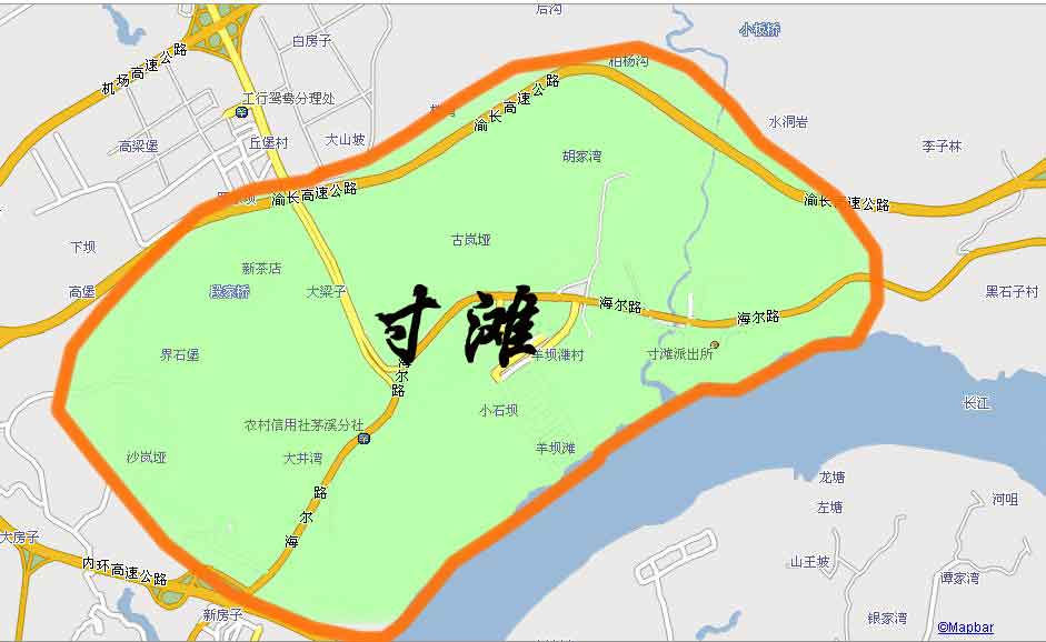寸滩港地图 寸滩港地图