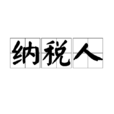 纳税人 纳税人