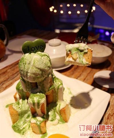 抹茶之恋金砖蜜糖吐司