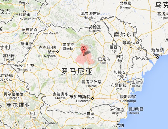 哈尔吉塔县在罗马尼亚的位置 哈尔吉塔县在罗马尼亚的位置