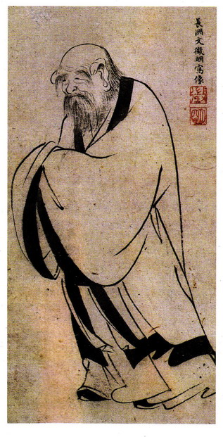 老子像 老子像