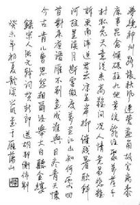 行书 张元乾词贺新郎 行书 张元乾词贺新郎