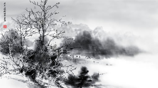 水墨画 水墨画