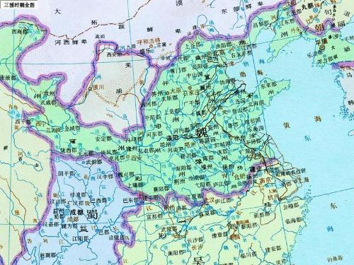 曹魏时期北方形势 曹魏时期北方形势