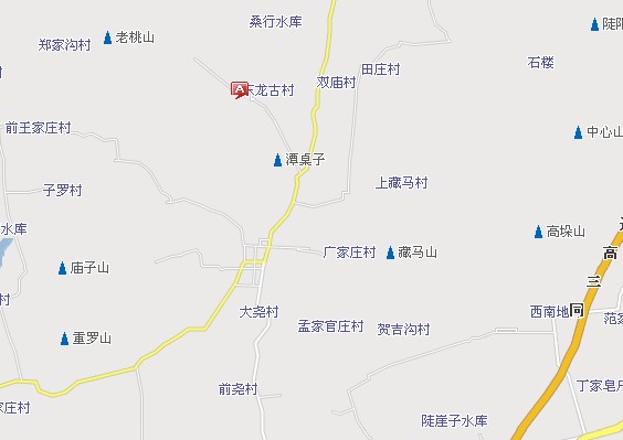 东龙古村地理位置 东龙古村地理位置