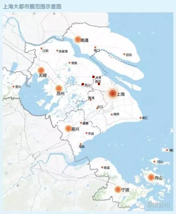 太仓位于上海都市圈核心位置 太仓位于上海都市圈核心位置