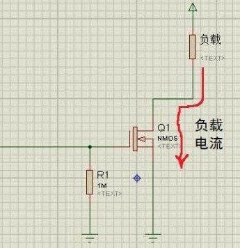NMOS管的开路漏极电路 NMOS管的开路漏极电路