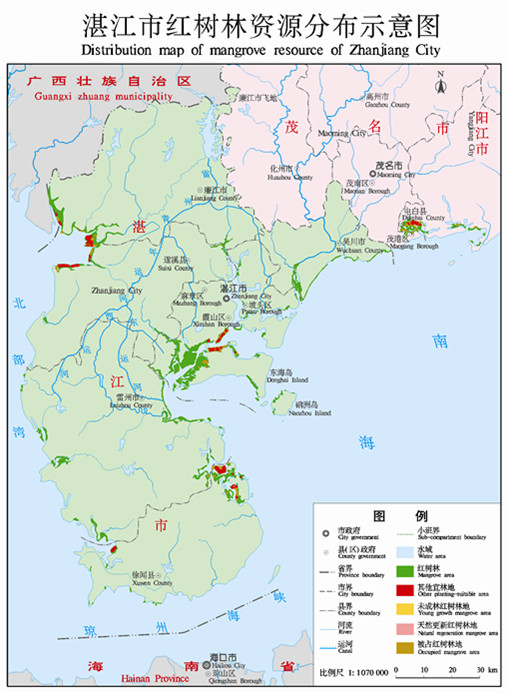 保护区区点阵图 保护区区点阵图