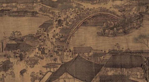 市桥春涨水流东 市桥春涨水流东