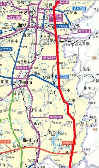炎汝高速公路路线图 炎汝高速公路路线图