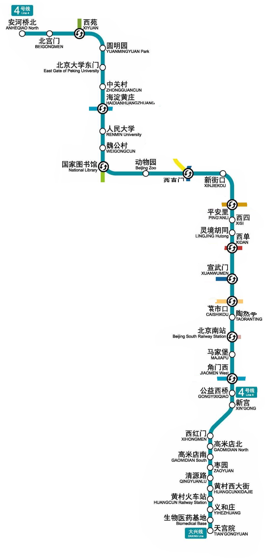 4号线线路图 4号线线路图