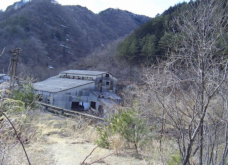 足尾铜山选矿场 足尾铜山选矿场