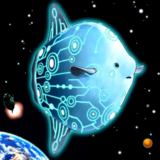 太空翻车鱼 太空翻车鱼