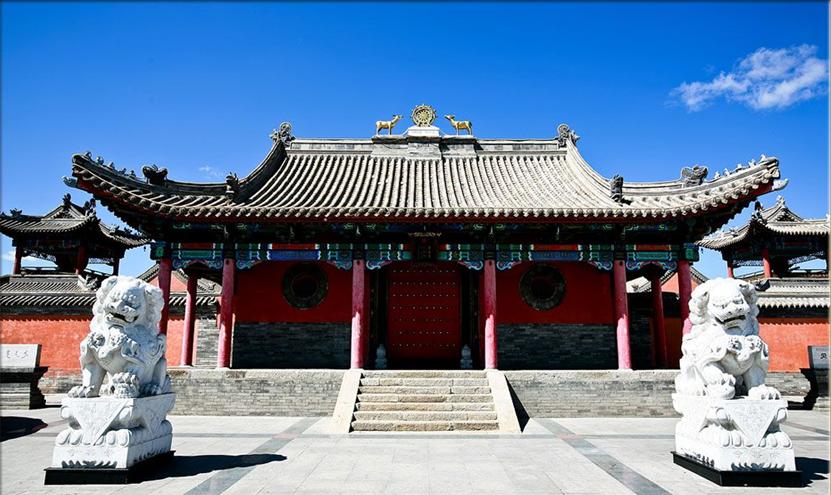 贝子庙山门 贝子庙山门