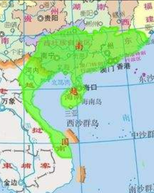 百越(对南方诸族的泛称)