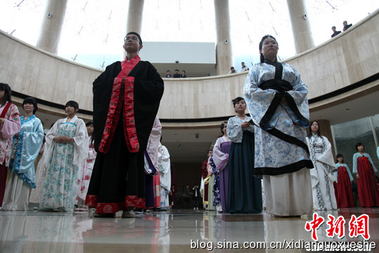 西安博物院祭孔活动 西安博物院祭孔活动