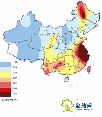 沈姓分布 沈姓分布
