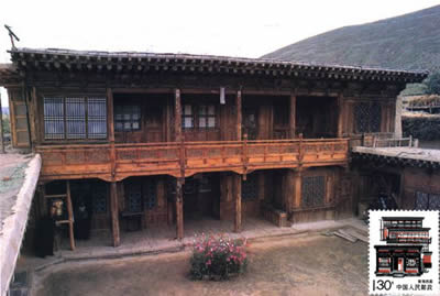 土族的房屋建筑 土族的房屋建筑