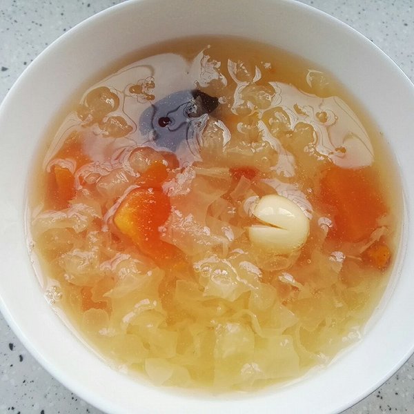 木瓜莲子百合汤