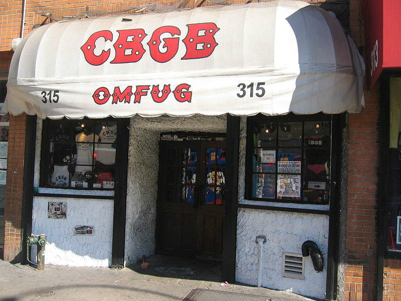 CBGB(1973年12月成立的摇滚俱乐部) CBGB(1973年12月成立的摇滚俱乐部)
