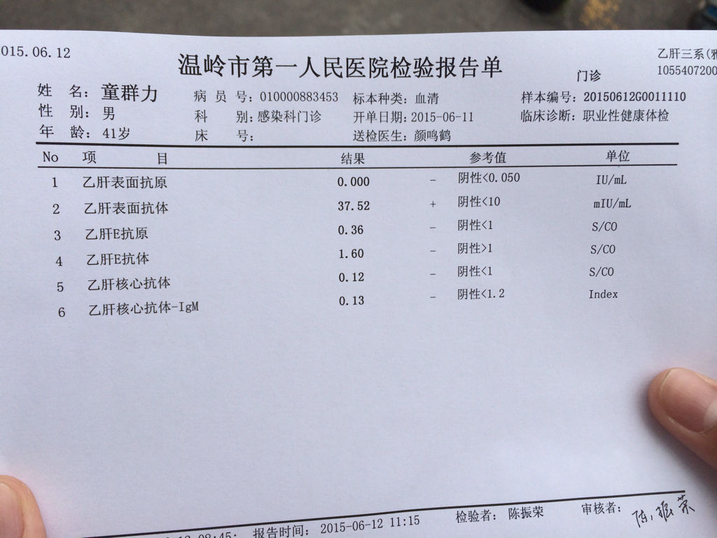 B肝抗体 B肝抗体